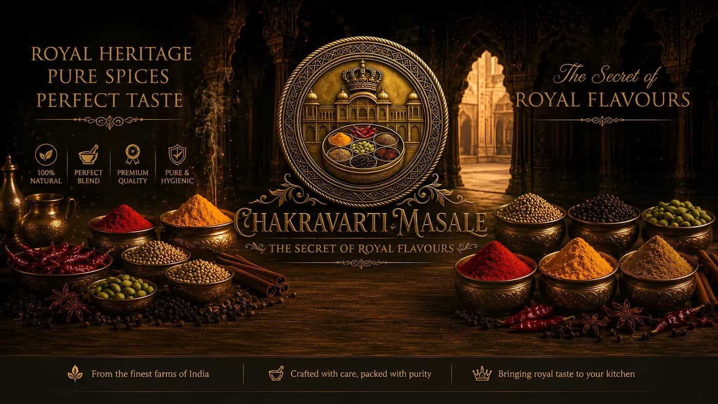 Chakravarti Masale - Royal Heritage Pure Spices Perfect Taste